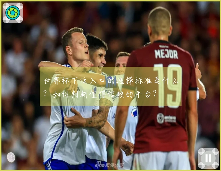 世界杯下注入口的选择标准是什么？如何判断值得信赖的平台？